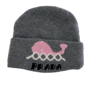 Prada Gray cashmere and wool beanie